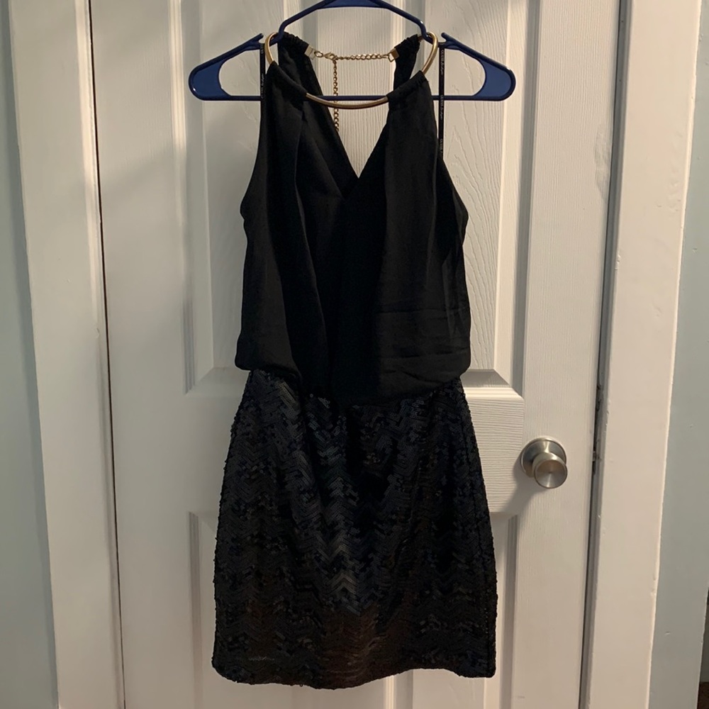 Guess Sequin Holiday Dress